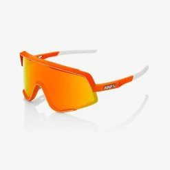 100% Glendale Eyewear -Bikes Shop 100 GLENDALE NEONORANGE HiPERREDMULTILAYERMIRORLENS