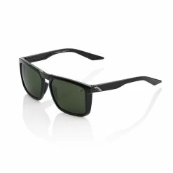 100% Renshaw Eyewear -Bikes Shop 100 RENSHAW GLOSSBLACK GREYGREENLENS