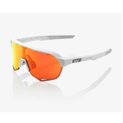 100% S2 Eyewear -Bikes Shop 100 S2 SOFTTACTOFFWHITE HiPERREDMULTILAYERMIRRORLENS