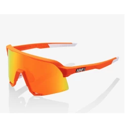 100% S3 Eyewear -Bikes Shop 100 S3 SOFTTACTNEONORANGE HiPERREDMULTILAYERMIRRORLENS