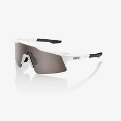 100% Speedcraft Eyewear -Bikes Shop 100 SPEEDCRAFT MATTEWHITE HIPERSILVERMIRRORLENS