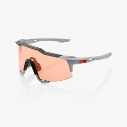 100% Speedcraft Eyewear -Bikes Shop 100 SPEEDCRAFT SOFTTACTSTONEGREY HiPERCORALLENS