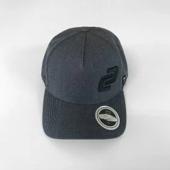 CIOVITA Curved Peak Snapback Cap -Bikes Shop CHARCOALMELANGECURVEDPEAKSNAPBACKCAP