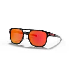OAKLEY Latch Sunglasses -Bikes Shop Latchpolishedblackframerubylenses