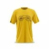 CIOVITA Concord Recycled T-Shirt -Bikes Shop MEN SMUSTARDCONCORDRECYCLEDTSHIRT