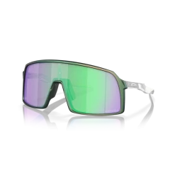 OAKLEY Sutro Eyewear (Matte Silver Green Colorshift Frame)