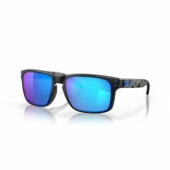 OAKLEY Holbrook Polarized Eyewear -Bikes Shop PrizmSapphirePolarizedLenses matteblackprizmaticholbrookoakley
