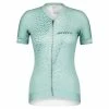 SCOTT RC Pro S/Sleeve Women's Jersey (2022) -Bikes Shop SCOTTRCPROSHORT SLEEVEWOMEN SSHIRTnorthernmintnorthernblue