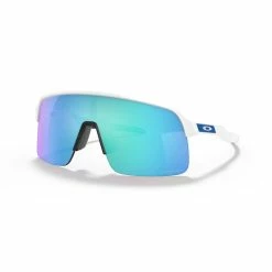 OAKLEY Sutro Lite Eyewear -Bikes Shop SutroLiteprizmsapphirelensmatewhiteframe