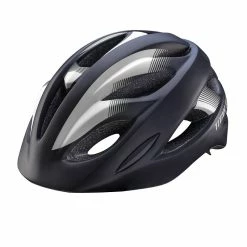 TITAN Junior Helmet -Bikes Shop Titan Racing Junior Helmet Black White Front