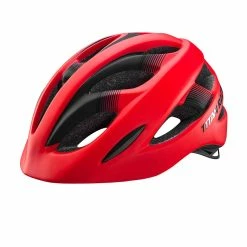 TITAN Junior Helmet -Bikes Shop Titan Racing Junior Helmet Red Black Front