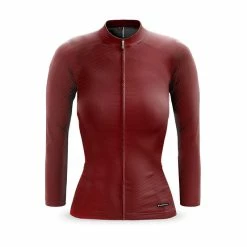 CIOVITA Motion Flyweight Ladies Long-sleeve Jersey (Bloodstone)