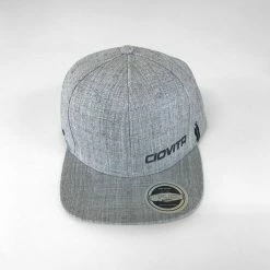 CIOVITA Flat Peak Snapback Cap -Bikes Shop snapbackgrey